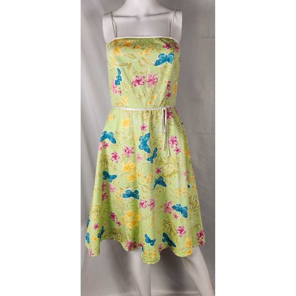 VTG B Smart Y2K/Cottage/Fairy/ Indie/Coconutgirl Floral/Butterfly Sundress 5/6 J